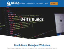 Tablet Screenshot of deltasys.com